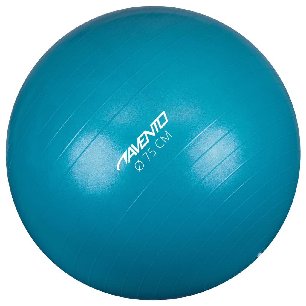 Avento fekete fitneszlabda átm. 75 cm