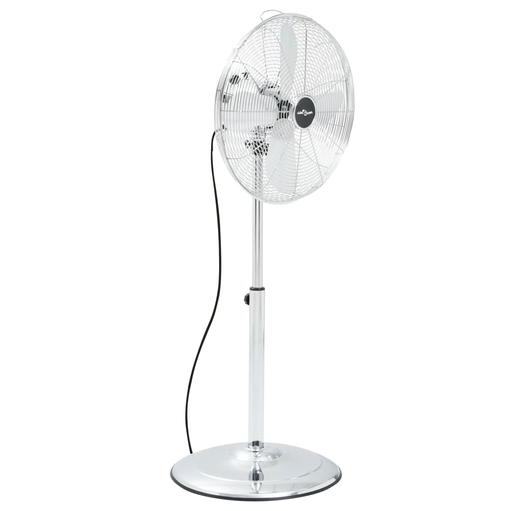 vidaXL 3 sebességes króm álló ventilátor 40 cm